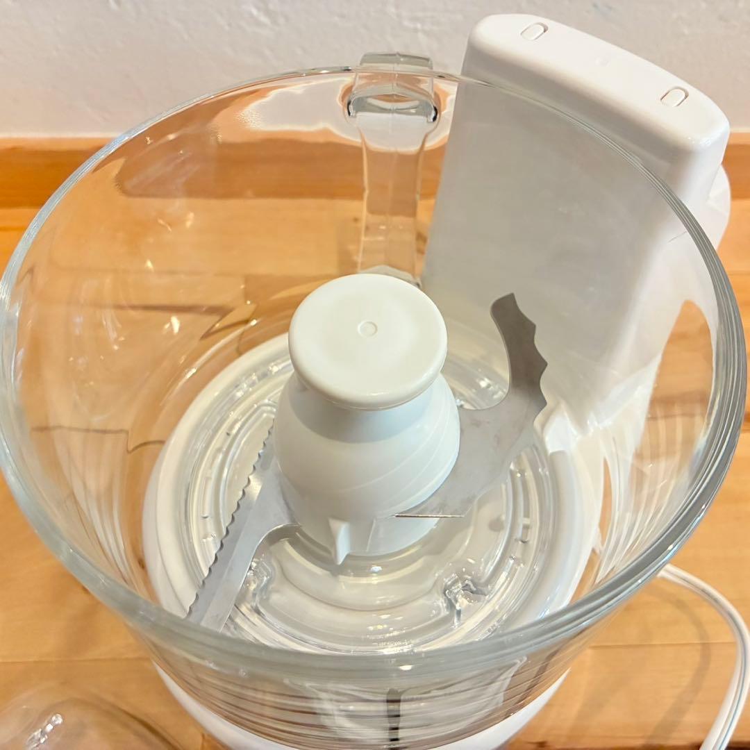 極美品‼️Panasonic MK-K48P フードプロセッサー ホワイト