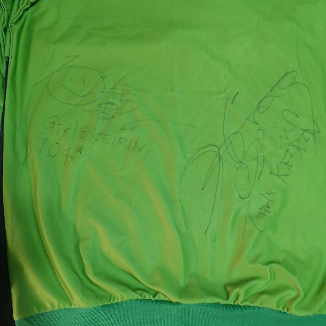 競輪選手　ガールズ競輪　石井寛子　石井貴子　石井姉妹　サイン入りユニフォーム