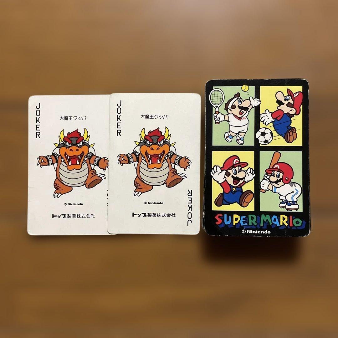 【レア】トップ製菓　任天堂スーパーマリオ トランプ