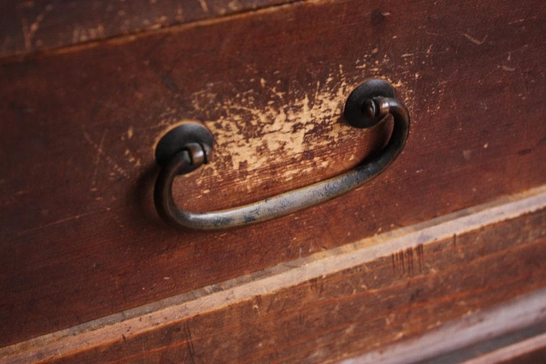 水屋箪笥 飾り棚 茶箪笥 昭和レトロ アンティーク 水屋 古民家 古家具 民藝