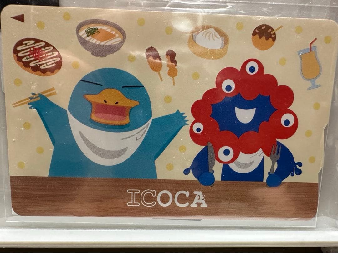 ICOCA EXPO2025大阪・関西万博ミャクミャク×イコちゃん 残高0円