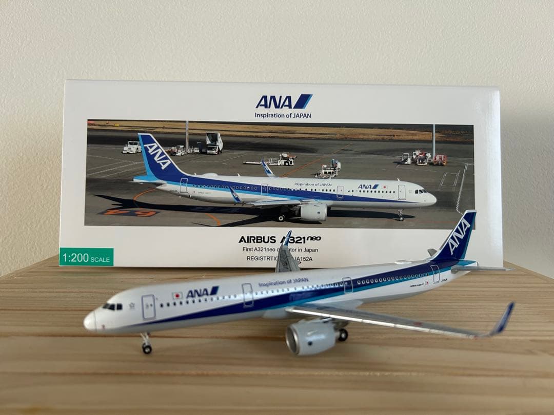 値下げ！ANA AIRBUS A321neo 1:200 スケール