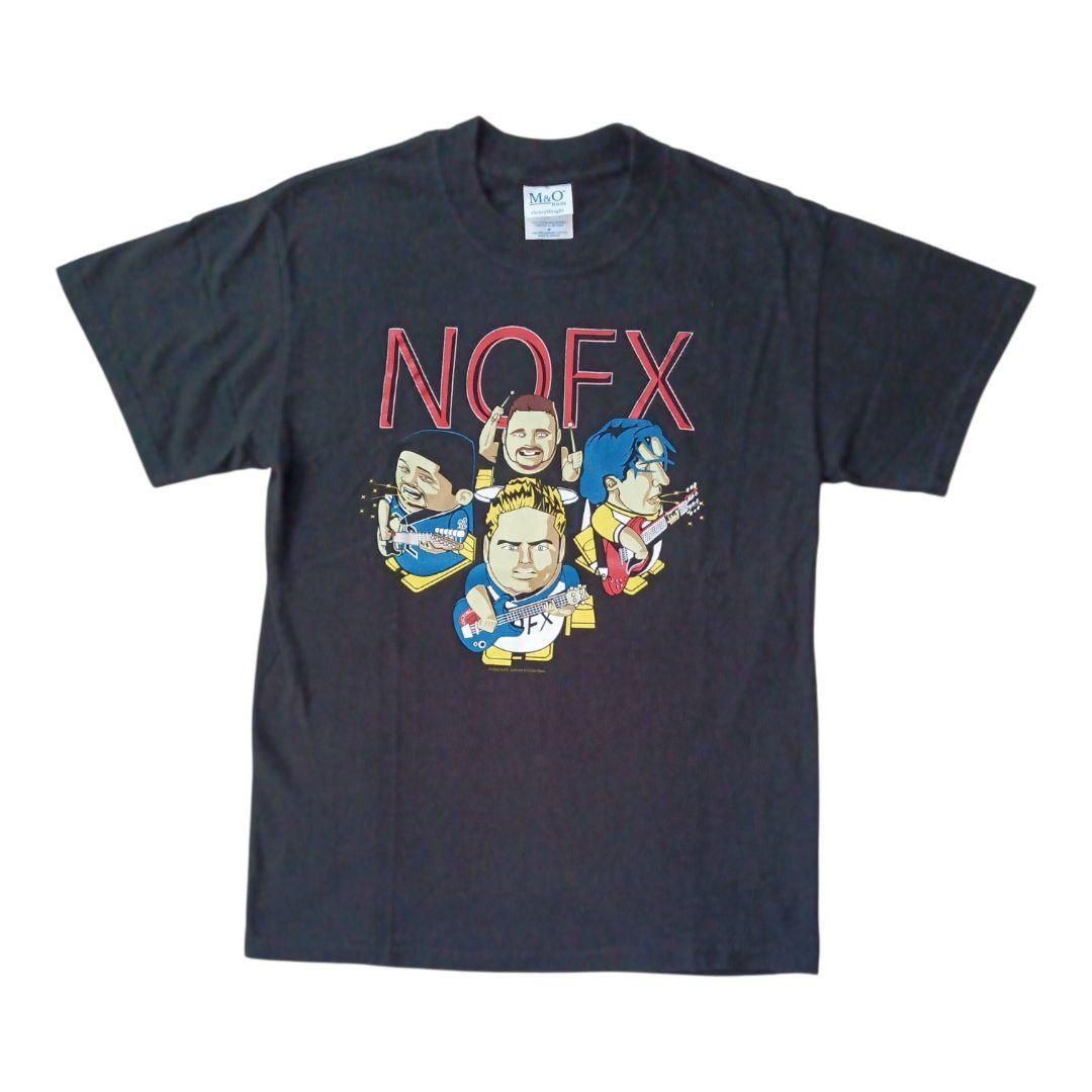 2002年製 NOFX キャラクターイラスト Tシャツ