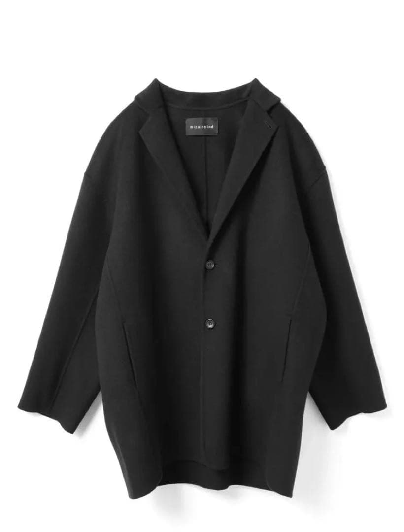 25AW 新品mizuiro ind ウールワイドテーラードジャケット