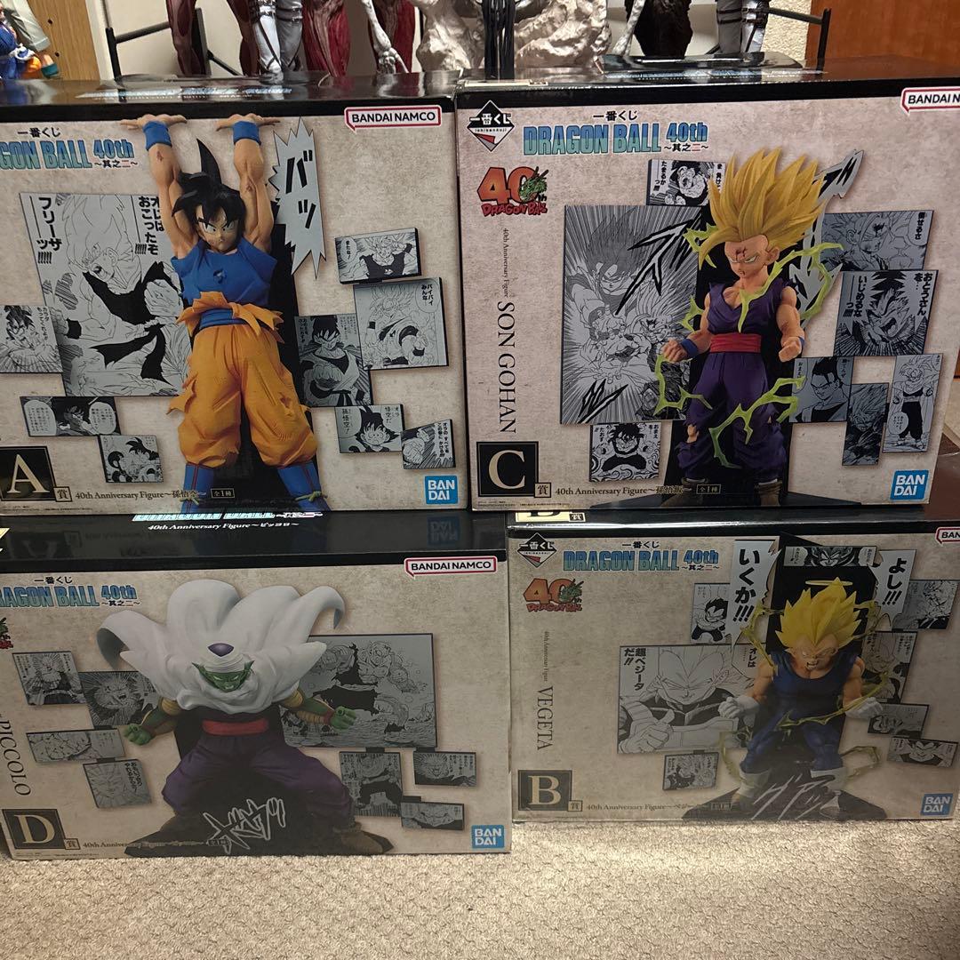 一番くじ DRAGON BALL 40th ～其之二 フィギュア　まとめ売り