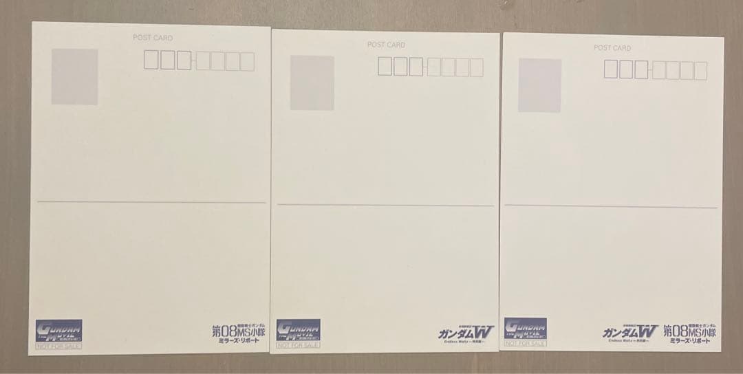 新機動戦記ガンダムW 08小隊 ポストカードセット