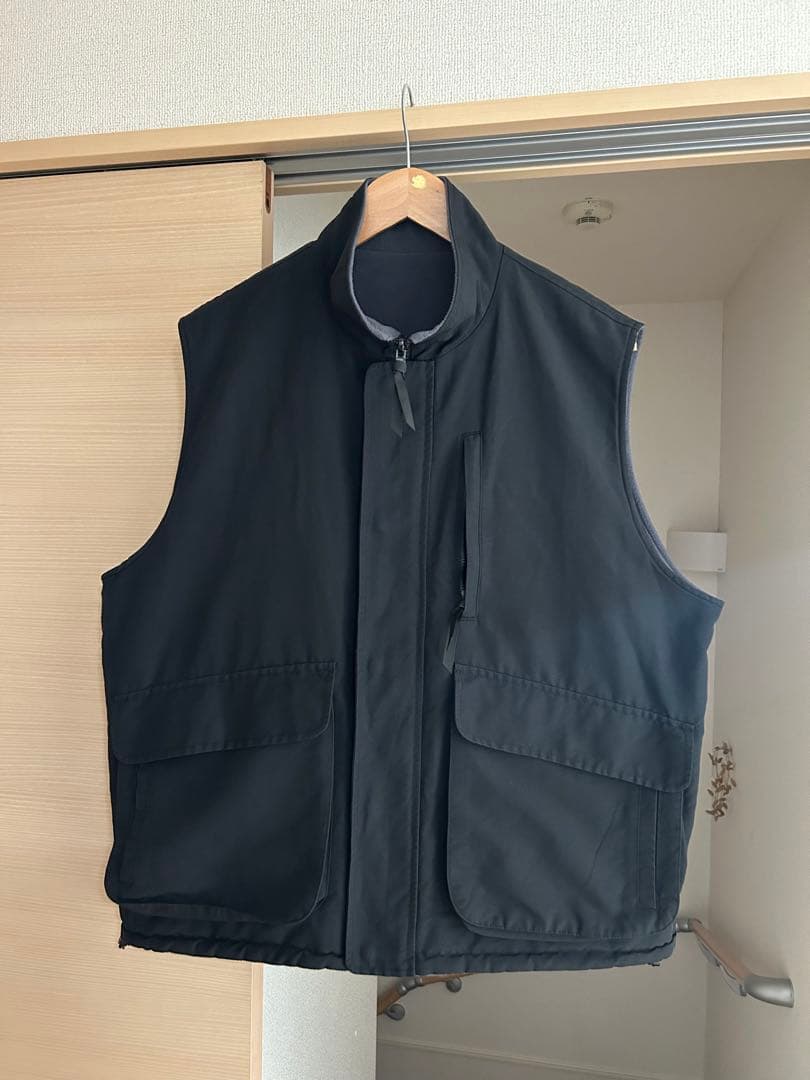 PWA WIND-STOP RV VEST BLACK×GREY
