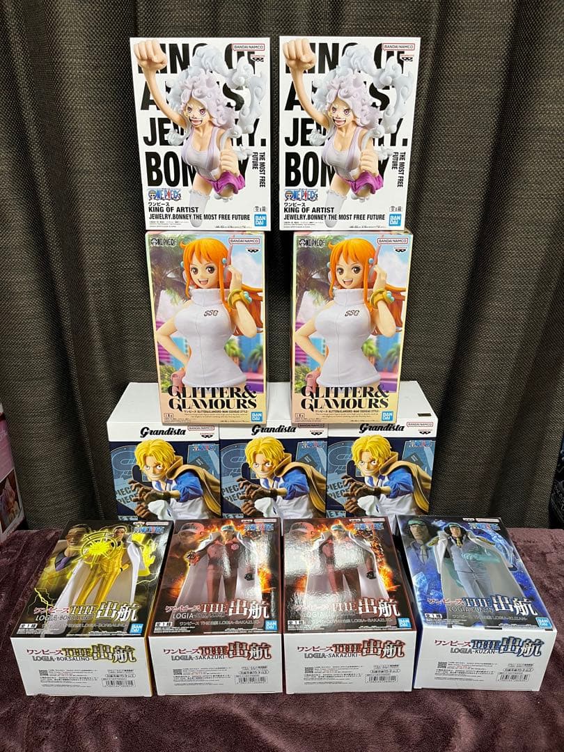 ワンピース　フィギュア　11個セット　ボニー　ナミ　サボ