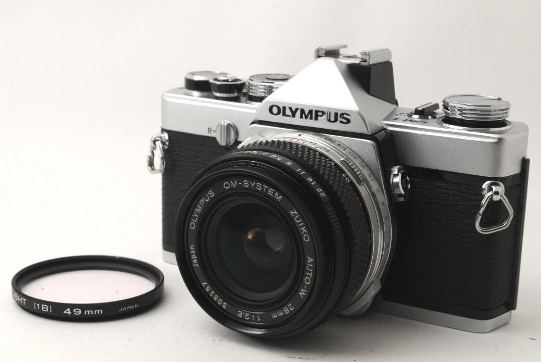 フィルムカメラ OLYMPUS OM-1 SV ZUIKO AUTO-W 28mm F/2.8