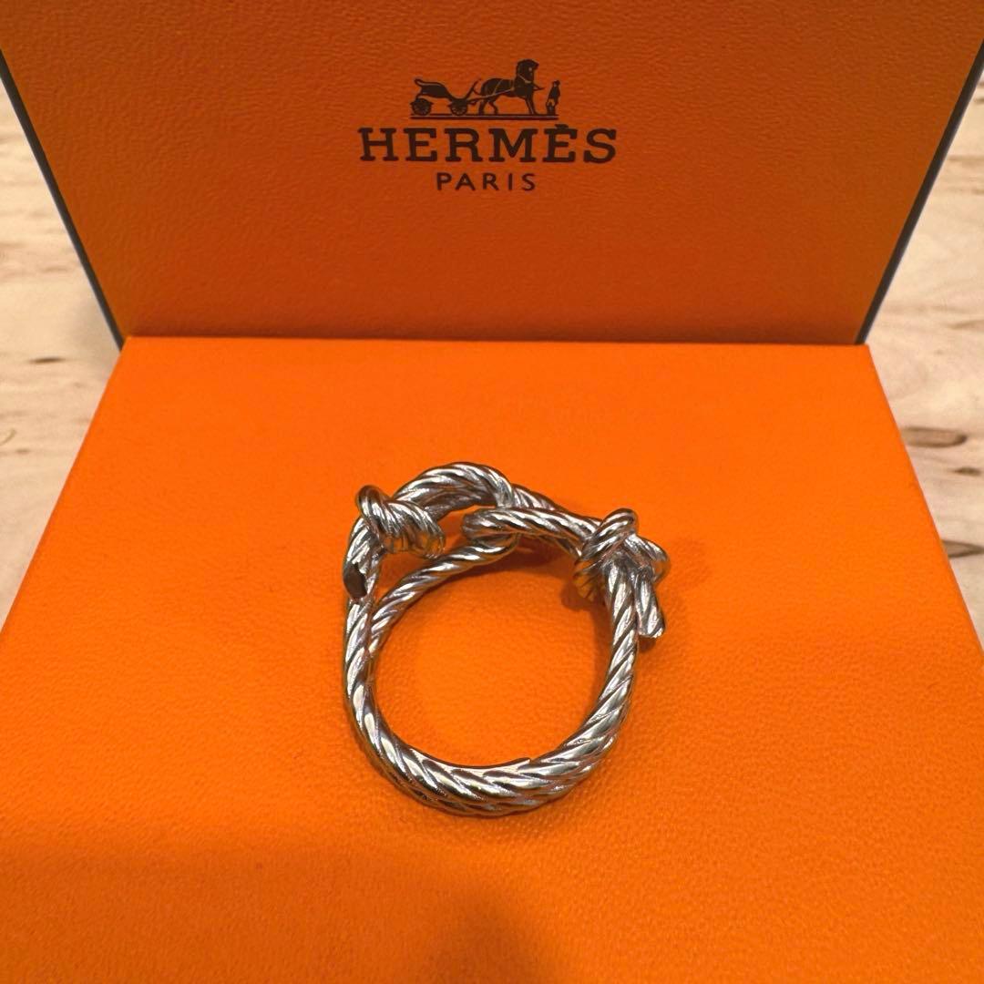 超希少 HERMES Cordage リング ヴィンテージ 60サイズ メンズ
