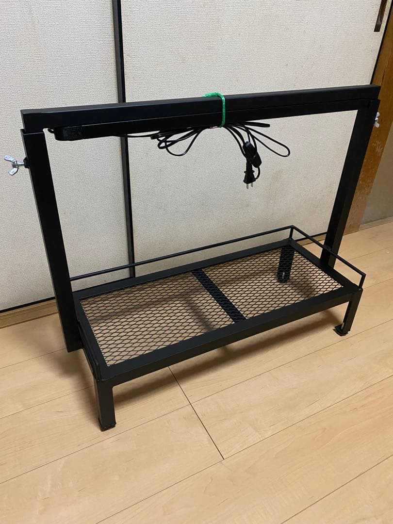 アイアンシェルフ　アイアンラック　多肉植物　アガベ　ライトレールバー