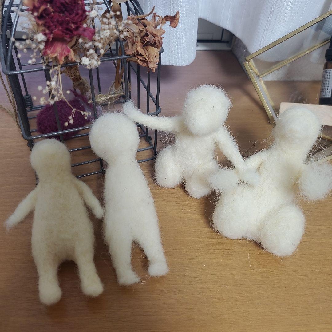 tanton ページ　羊毛フェルト リスとくま