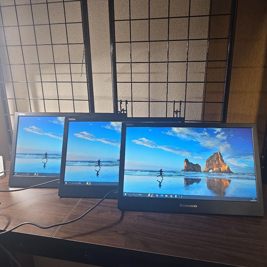 Lenovo 14インチ ディスプレイ セット