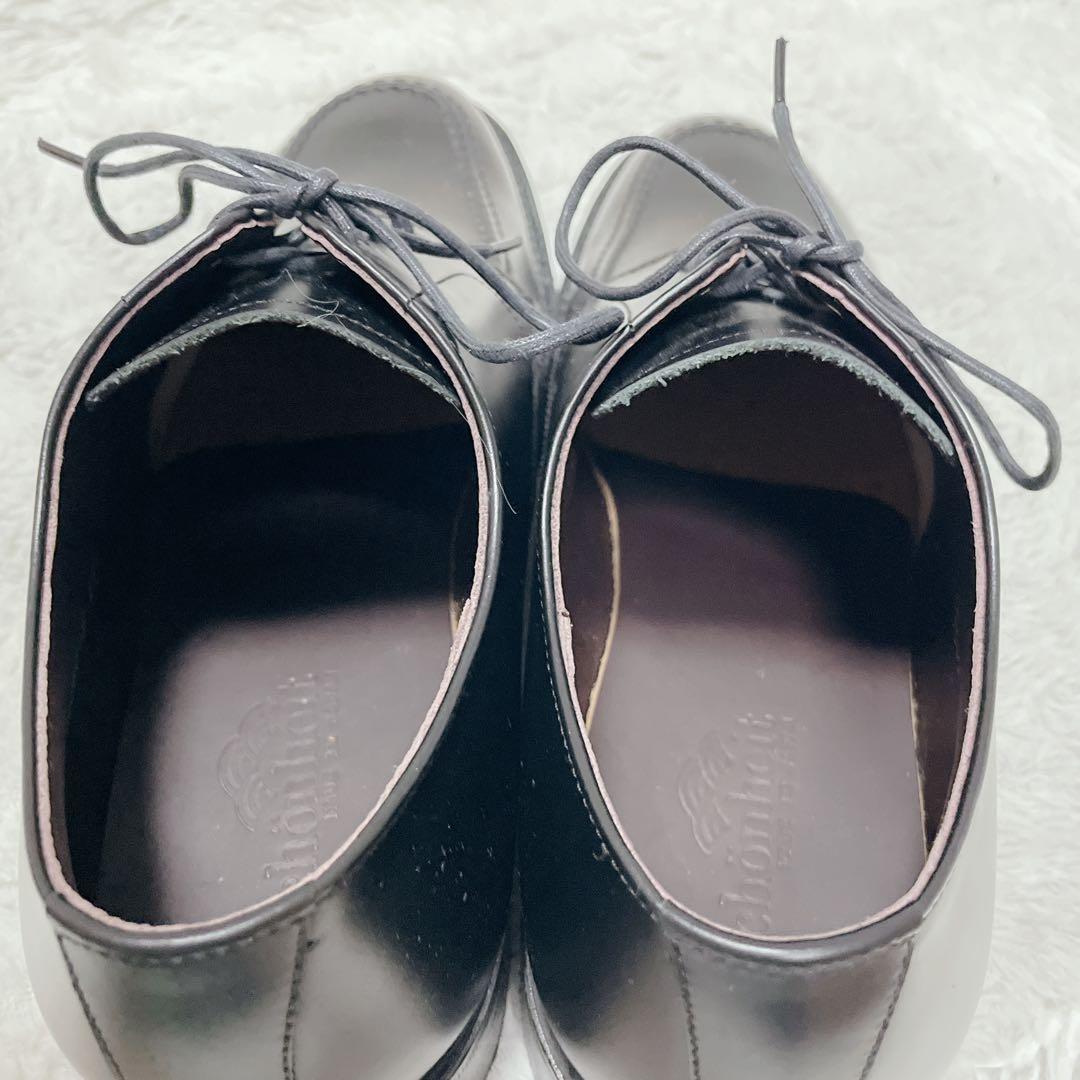 新品　ショーンハイト　メンズ　ビジネスシューズ　Uチップ　外羽根　リアルレザー