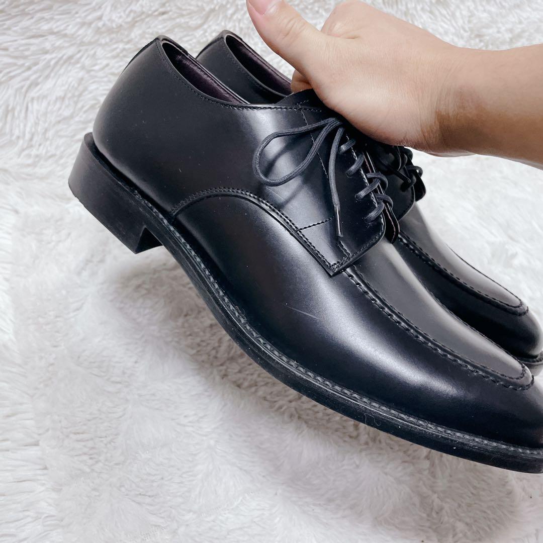 新品　ショーンハイト　メンズ　ビジネスシューズ　Uチップ　外羽根　リアルレザー