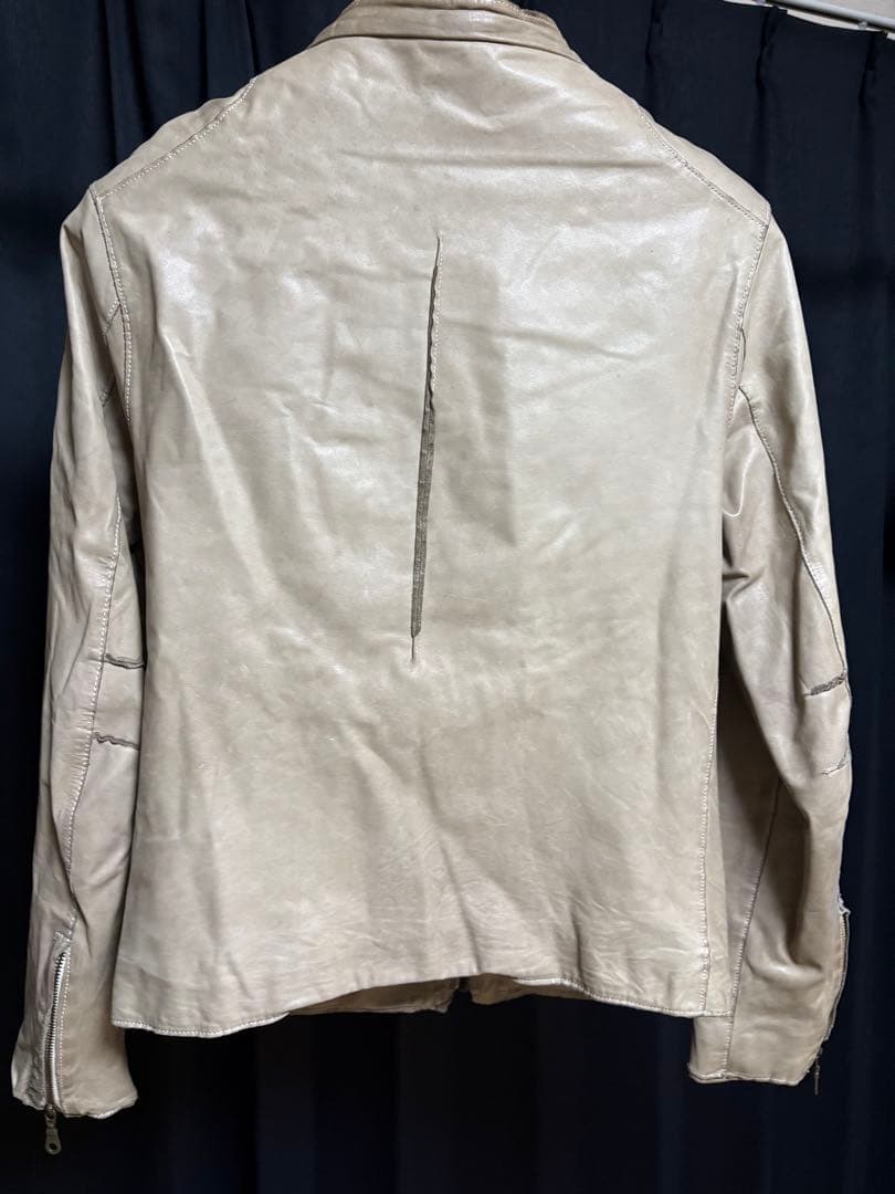 sisii レザー　ライダースジャケット