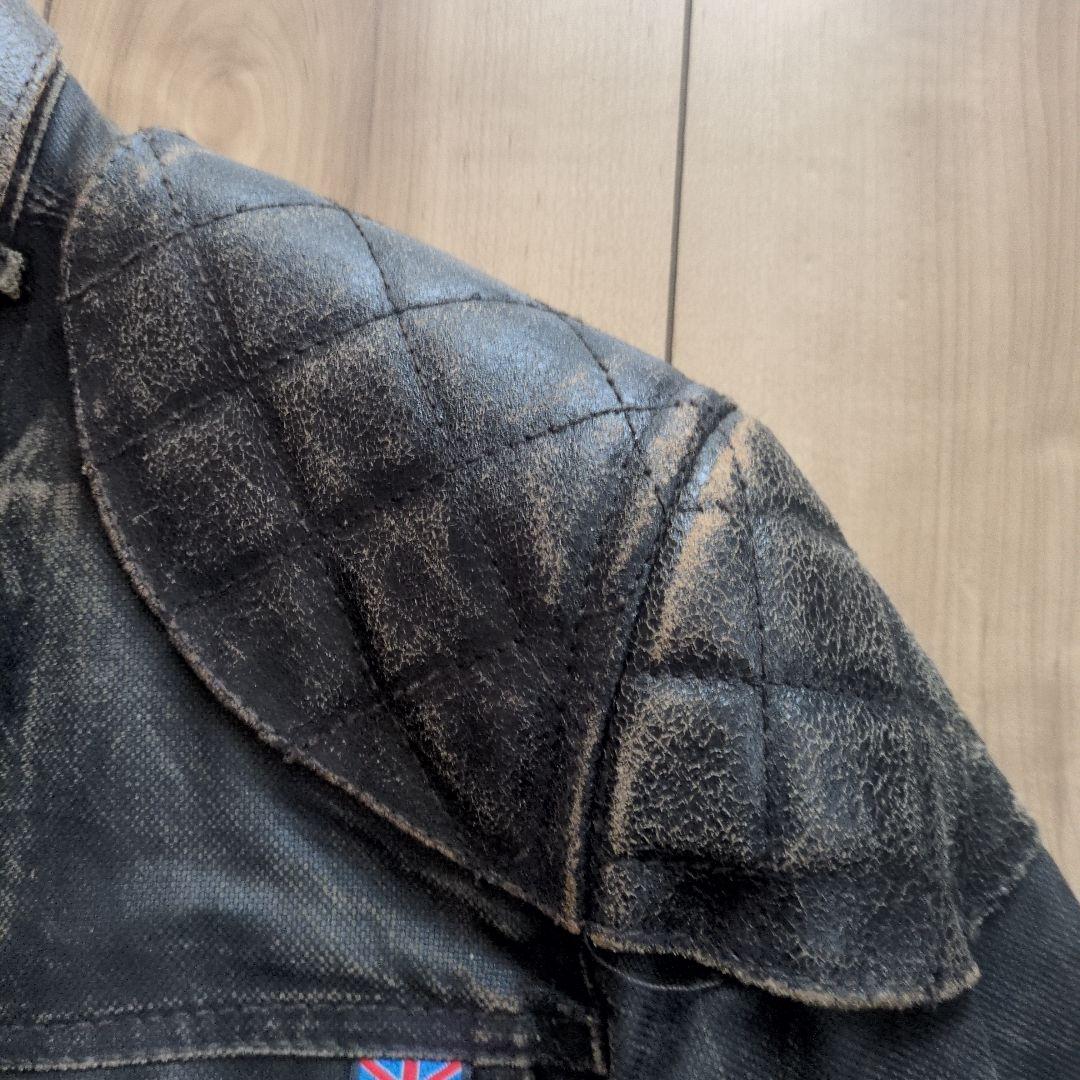 Belstaff Black Prince ワックスコットンライダースジャケット