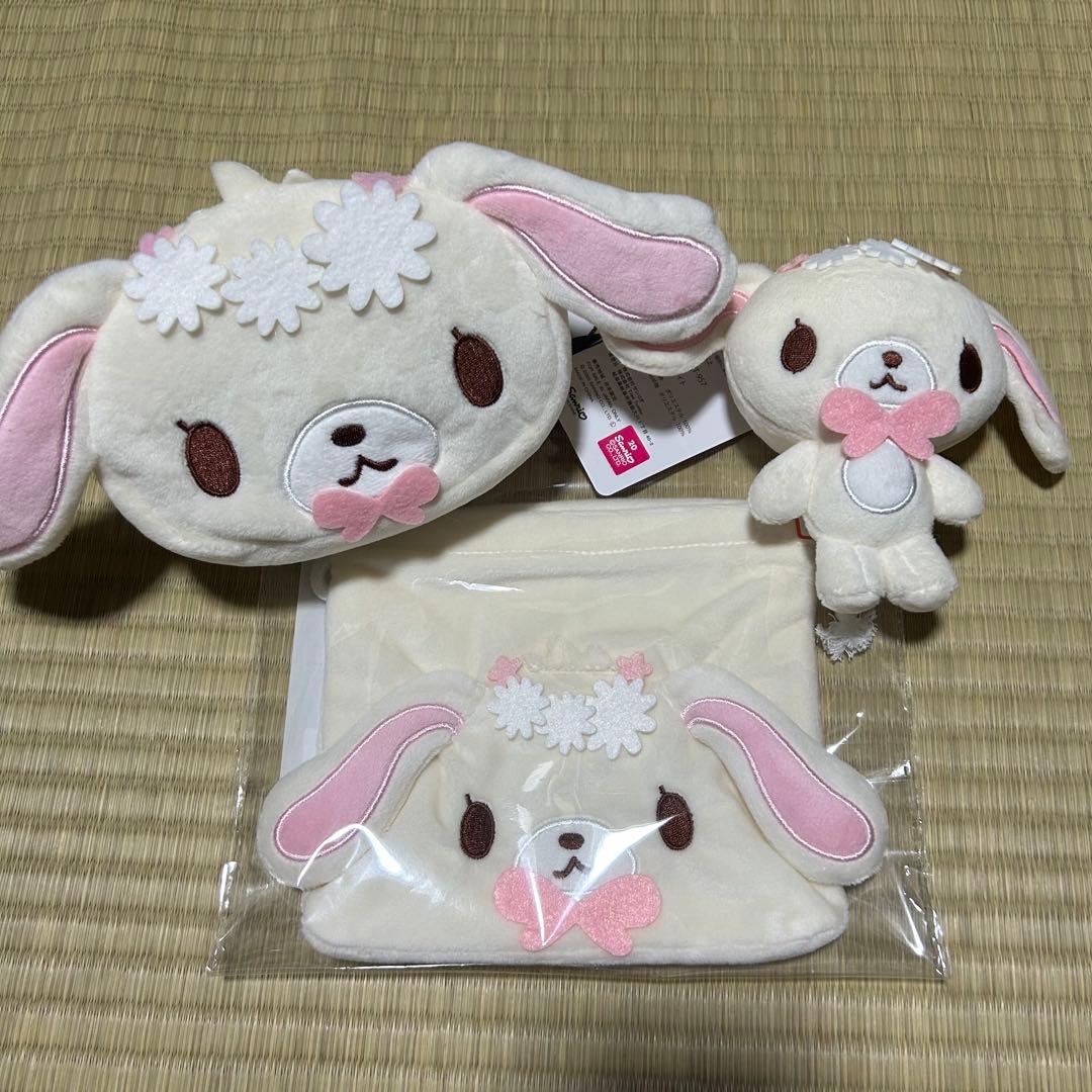 シュガーバニーズ　しろうさ　3点セット