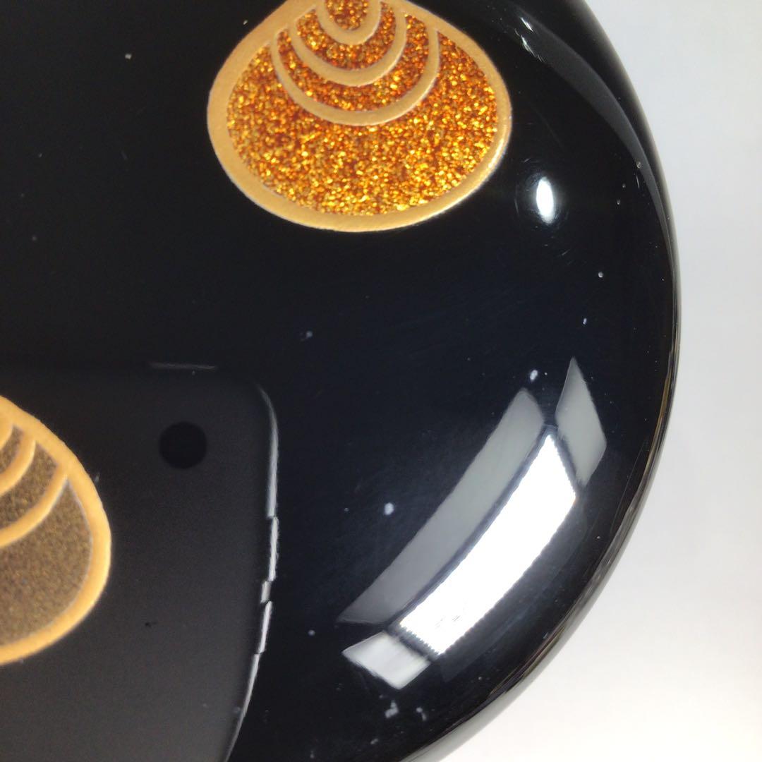 Ｎ３１０　棗　『田中宗凌作』『玉の絵(宝珠蒔絵)』『大棗』　共箱　茶道具