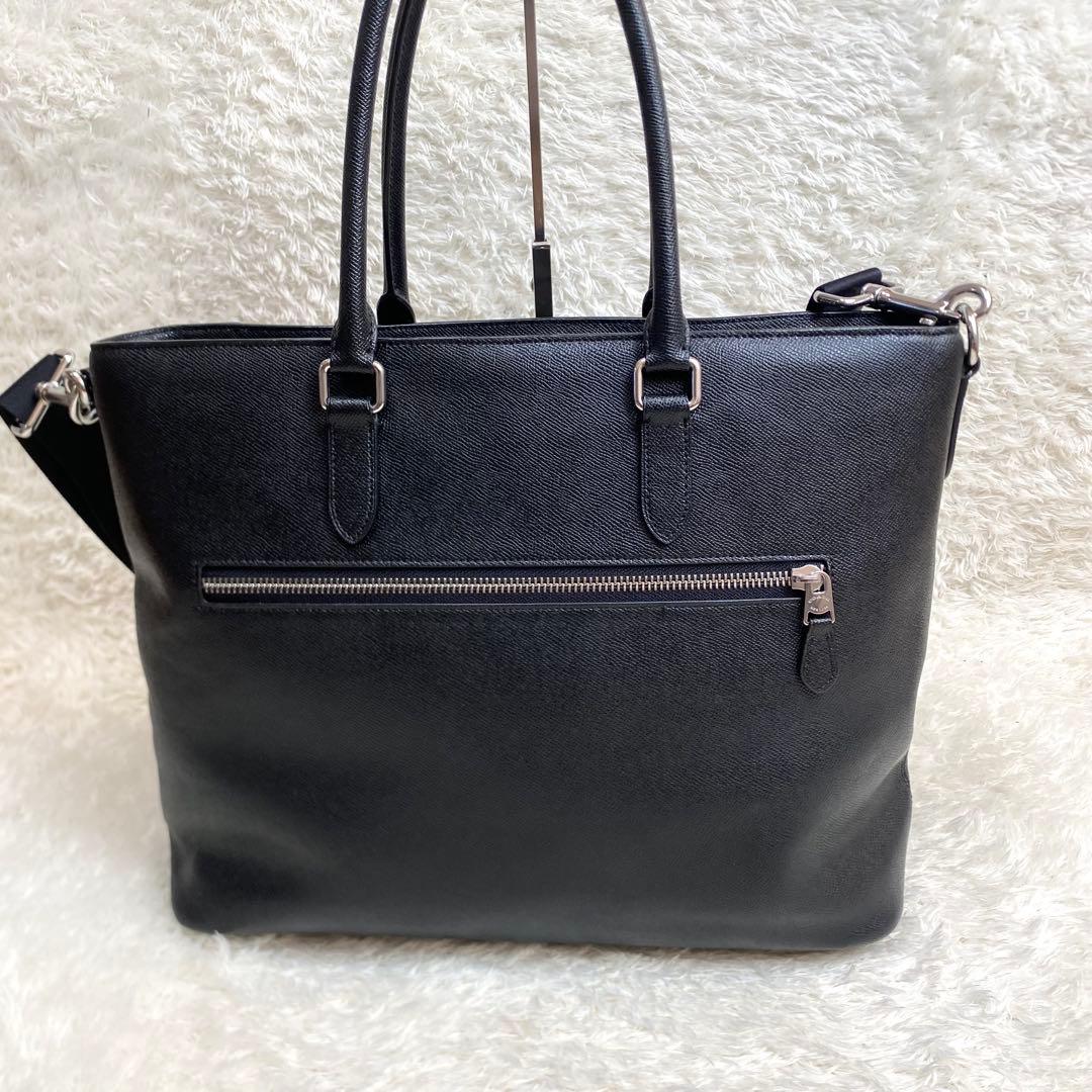 COACH メトロポリタン　ベケット　2way トートバッグ　ビジネス　ブラック