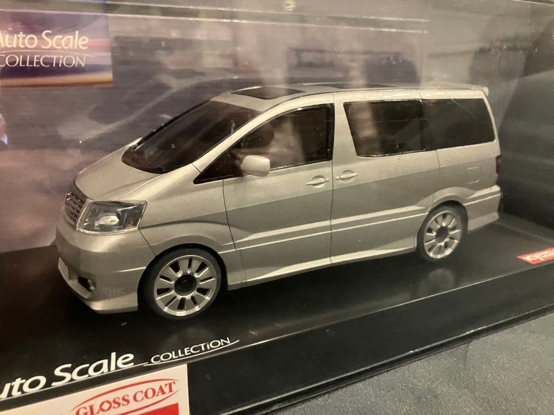 京商　ミニッツ　オートスケール　トヨタ　アルファード　シルバー