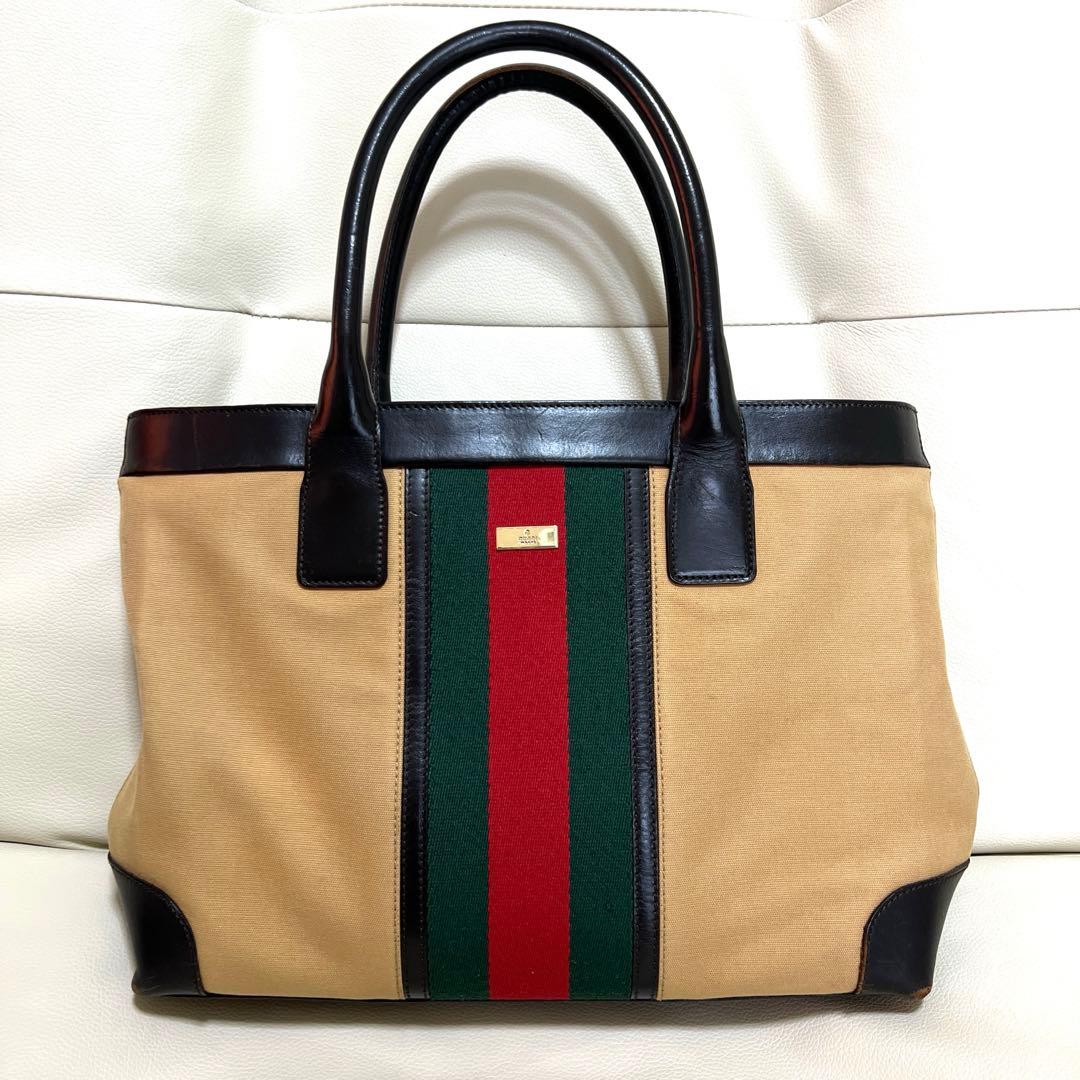 GUCCI シェリーライン ハンドバッグ