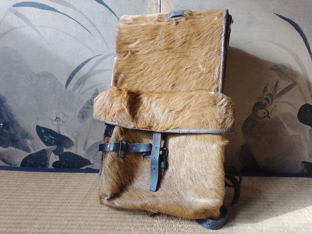1943年製　スイス軍馬毛リュック　ディスプレイ　ミリタリー　ナイジェルクーボン