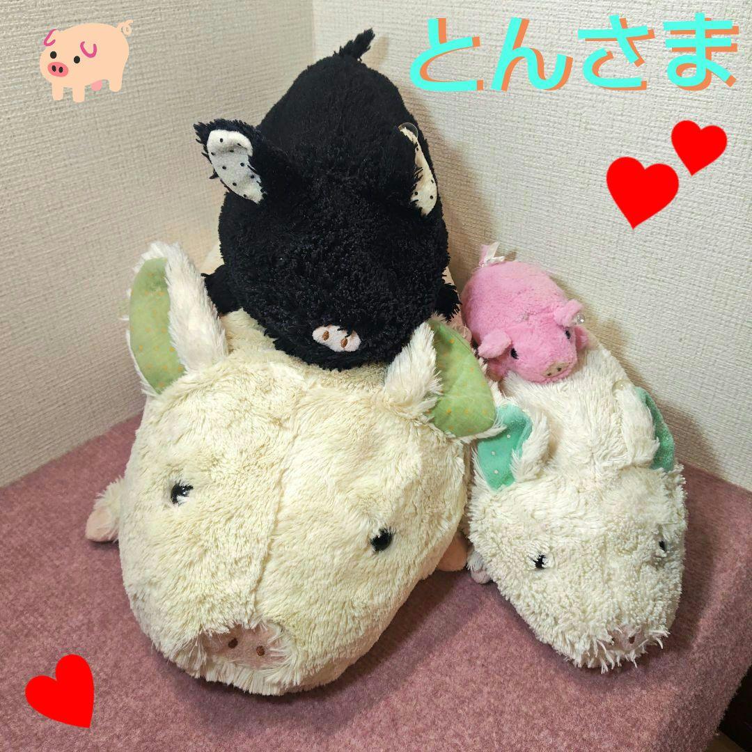 とんさまぬいぐるみ　とんさま　バンビーナ ぶたぬいぐるみ　ブタぬいぐるみ