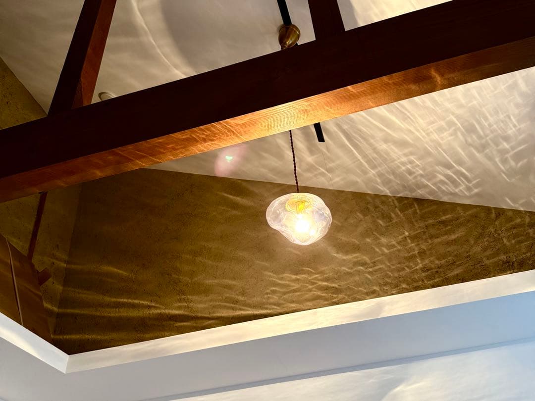 unico Neron 透明ガラス ペンダントライト