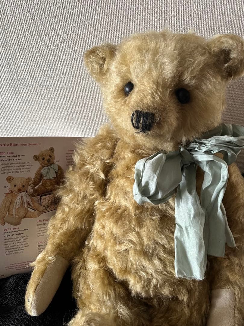 海外 人気 アーティスト テディベア作家 スザンヌ・トイバー 様 カタログモデル