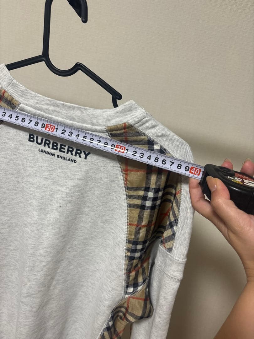 バーバリー BURBERRY 近年 スウェット ワンピノバチェック　大人もOK