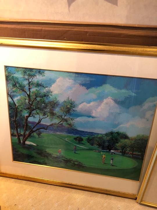 ブルーム　ペブルビーチ　絵画