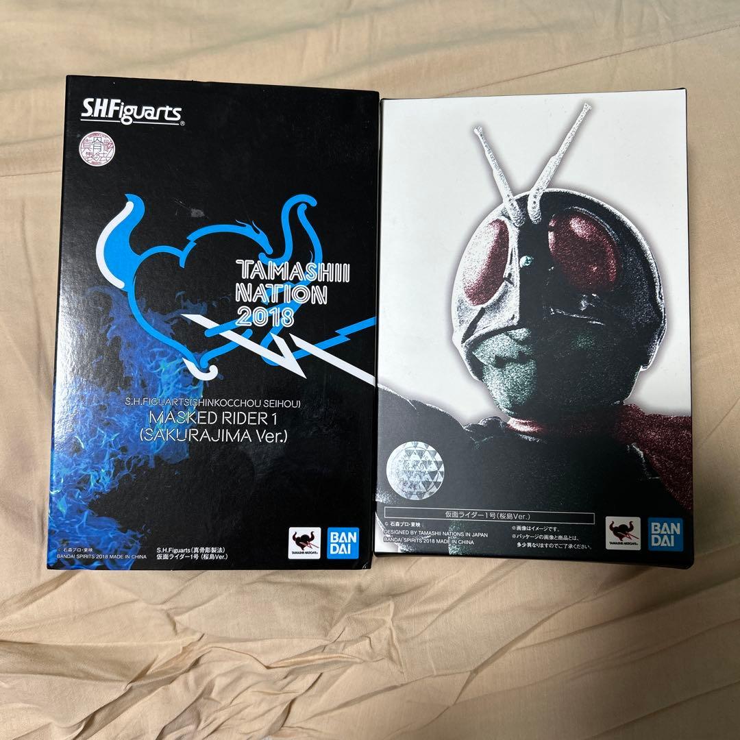 訳あり 真骨彫製法 仮面ライダー旧1号 桜島ver 魂ネイション2018版