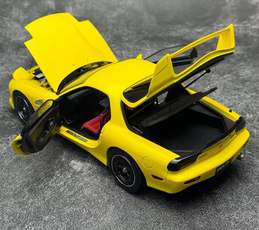 ポーラーマスター　1/18　マツダ　RX-7　高橋啓介　頭文字D