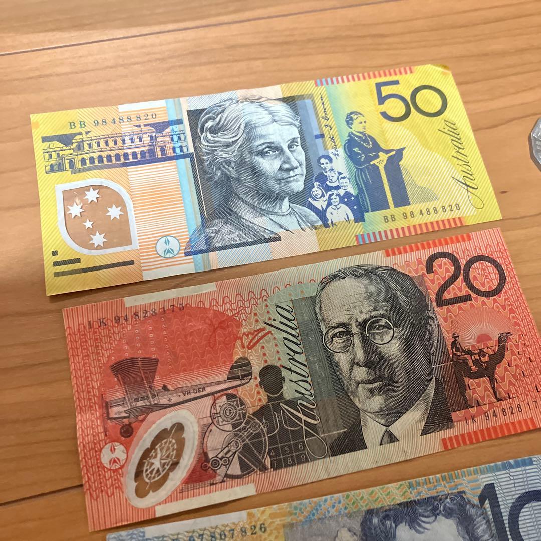 オーストラリア ドル 紙幣  まとめ売り