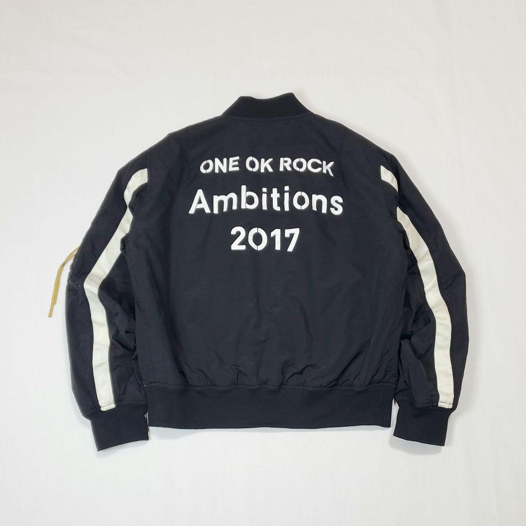 ONE OK ROCK Ambitions 2017 ma1 ボンバージャケット