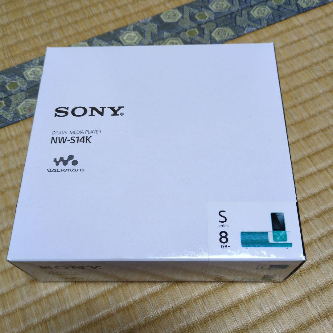 SONY ウォークマン　デジタルメディアプレーヤー　NW-S14K（青）