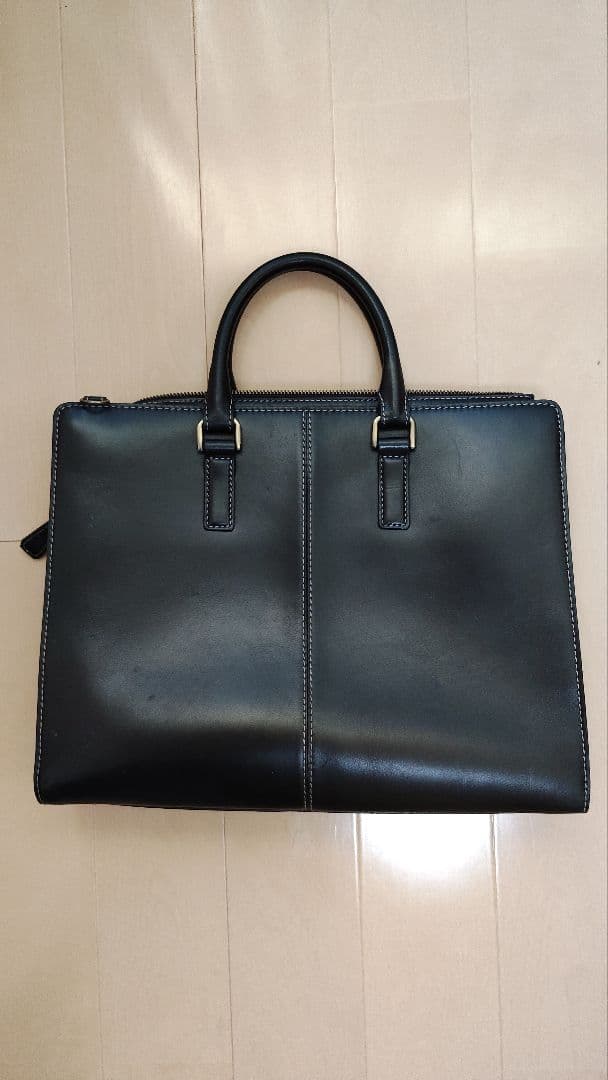 防水レザー　ブリーフケース