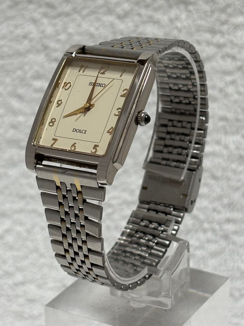 SEIKO セイコー ドルチェ クォーツ【5E31-5000】【稼働品】メンズ