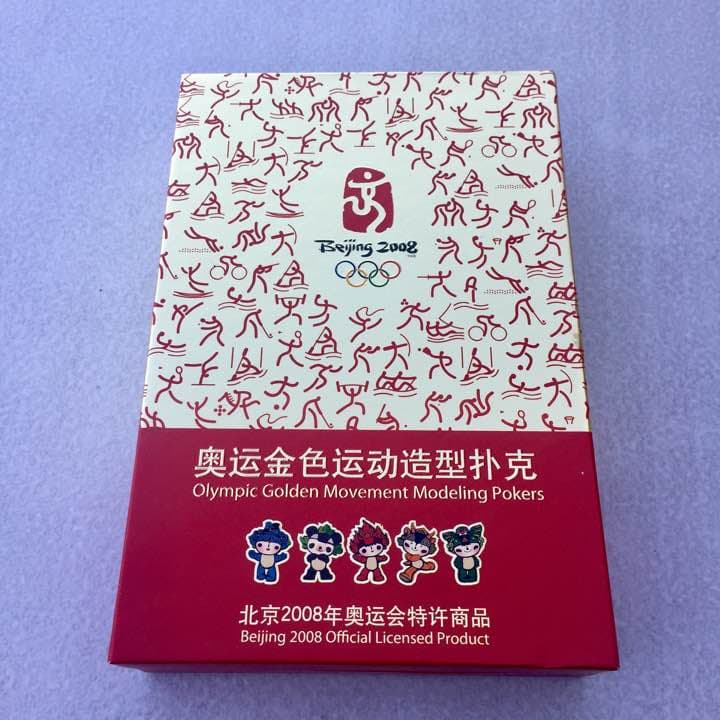 【新品】北京オリンピック  公式トランプ 金！！