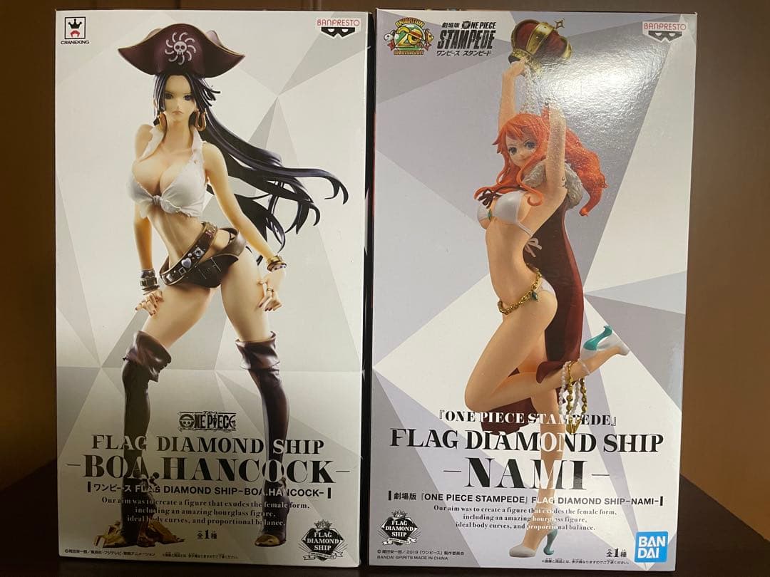 FLAG DIAMOND SHIP　スタンピードナミ　ハンコックセット