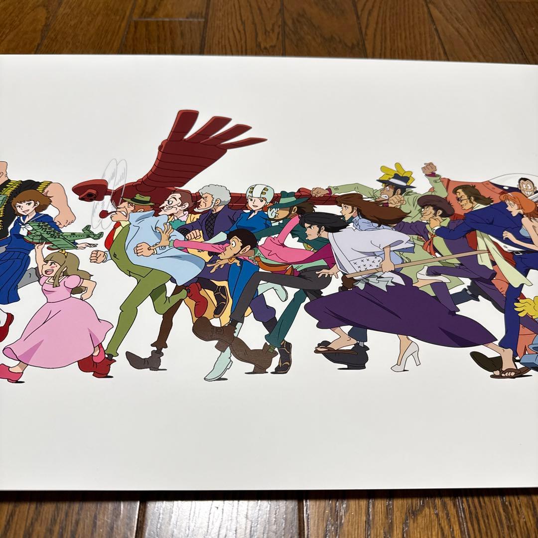 ルパン三世　背表紙イラスト超ロングポスター