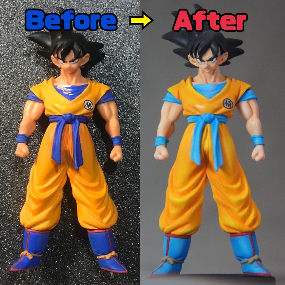 ドラゴンボール HG EX 孫悟空 フィギュア リペイント