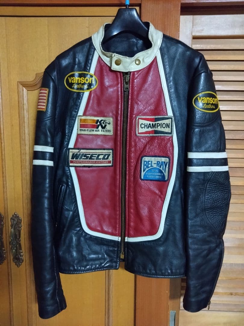 VANSON バンソン RJV シングルライダース サイズ40