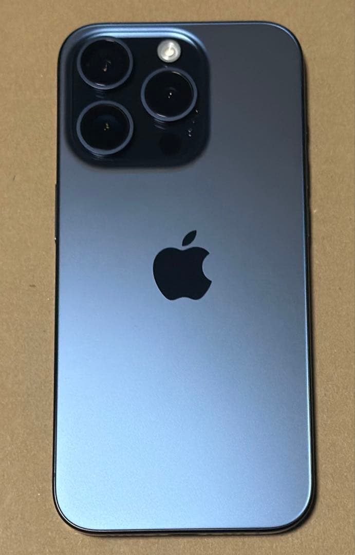 iPhone 15 Pro 128GB ブルーチタニウム