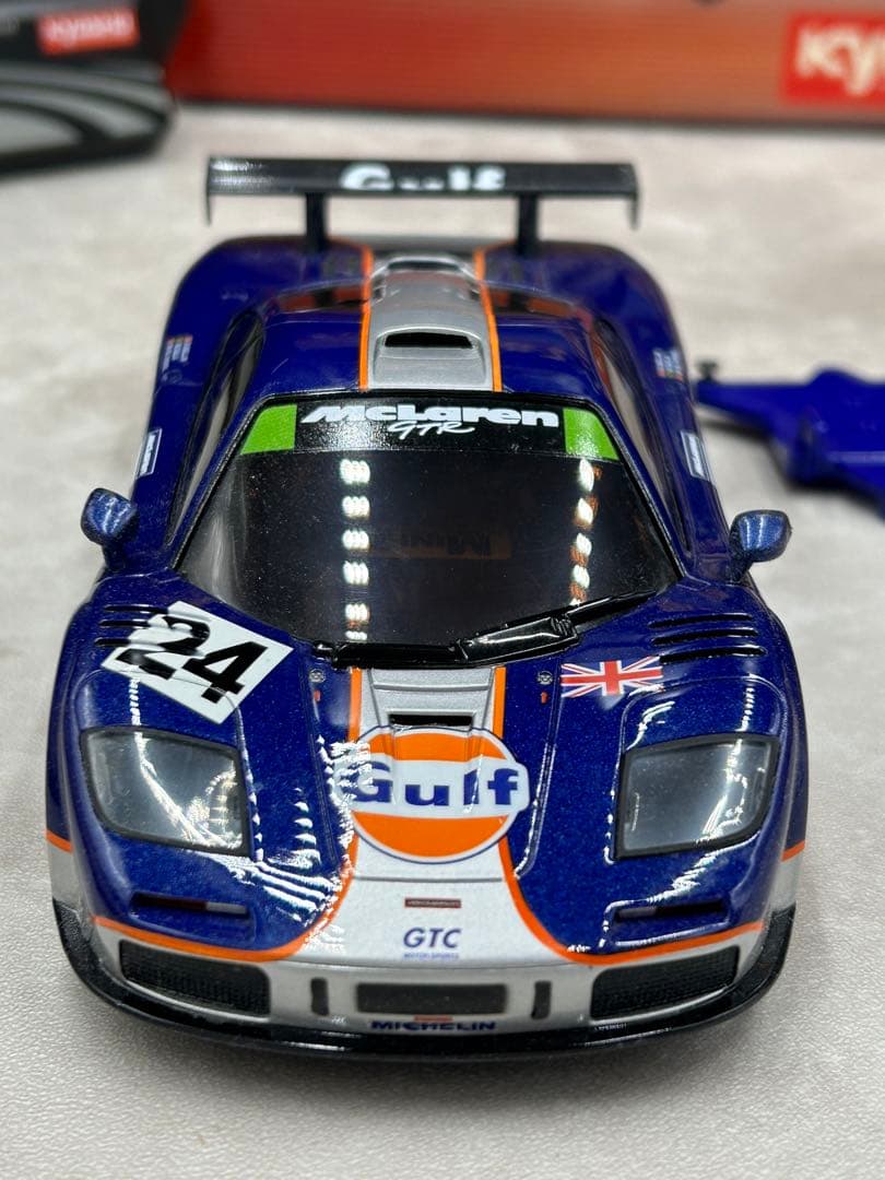 Ｚ１　京商　ミニッツレーサー マクラーレンF1 GTR ガルフ レーシング