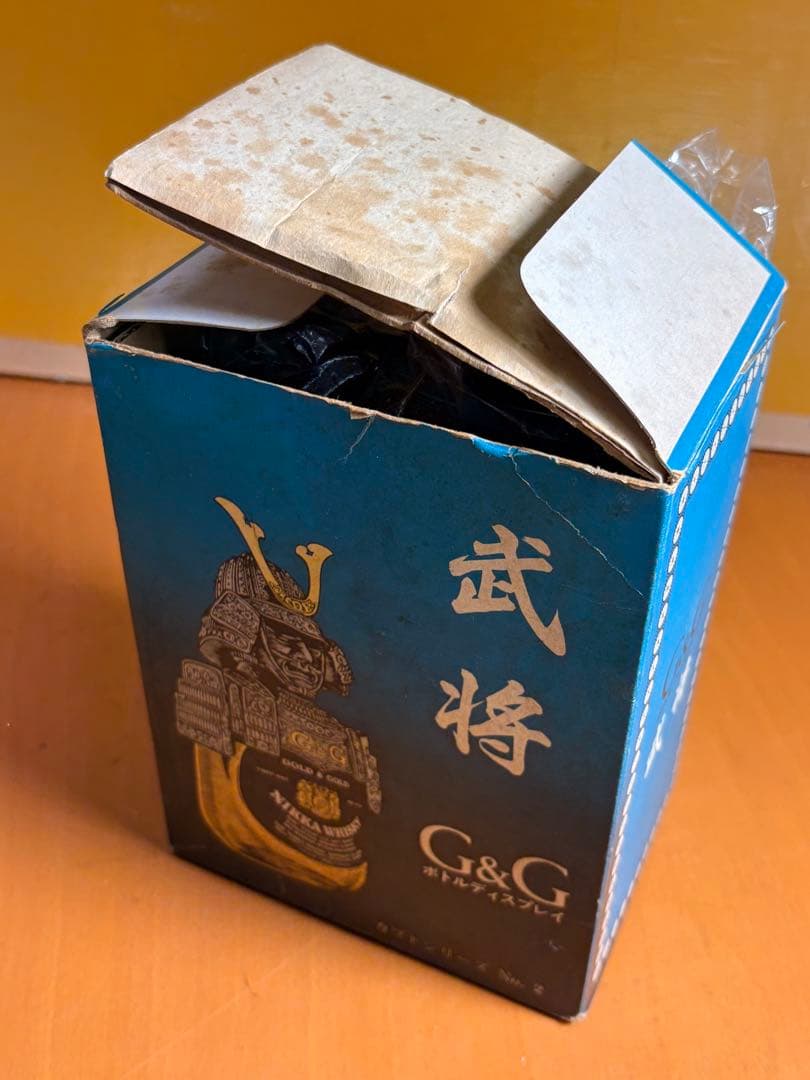 レアNIKKA ウィスキー　戦国武将 甲冑 ボトルカバー 鎧兜 ヴィンテージ