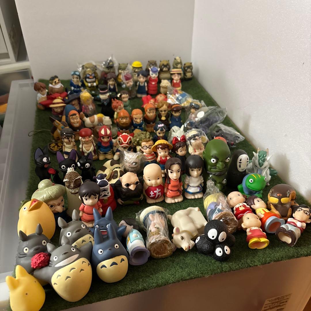 ⚠️廃盤　スタジオジブリ　指人形　ゆびにんぎょう＋おまけ まとめ売り