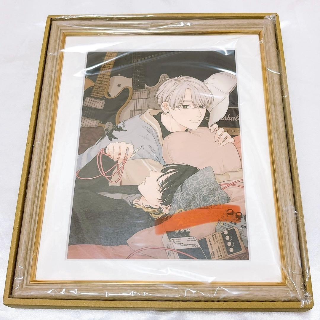 しっけ　ピンクハートジャム　額装高精細デジタルカラー　3話　扉イラスト