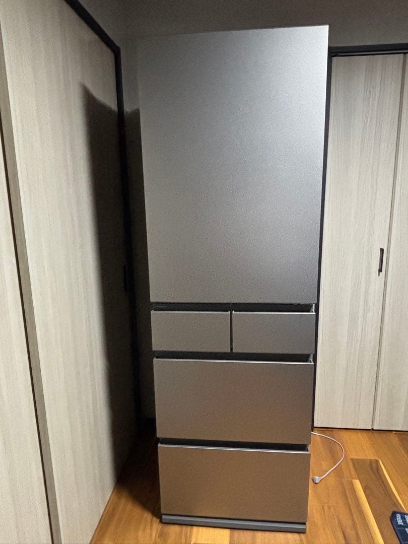 【メーカー保証期間内】パナソニック冷蔵庫 NR-E45RY2-S